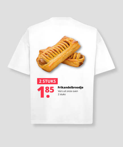 Camiseta oversize con diseño de bocadillo de frikandel.png
