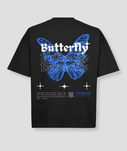 Camisa azul oversize con estampado de mariposas.png