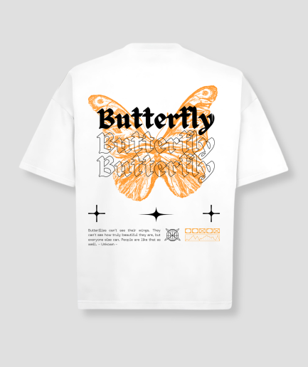 Camiseta de festival oversize blanca con mariposa.png