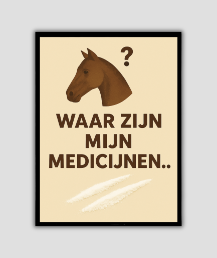 Póster «Caballo atado» - A3.png
