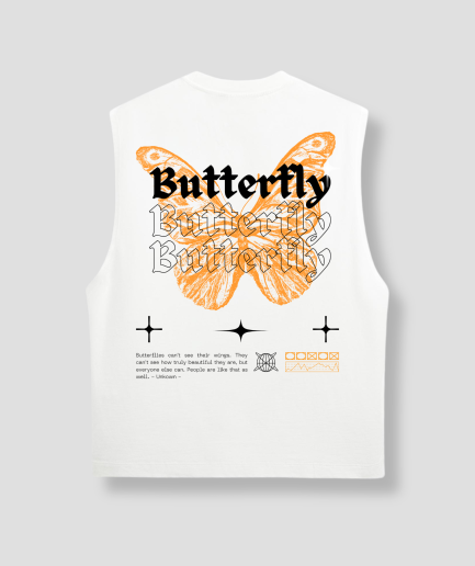 camiseta-sin-mangas-naranja-mariposa-blanca.png