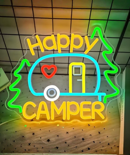 lámpara de neón para autocaravana