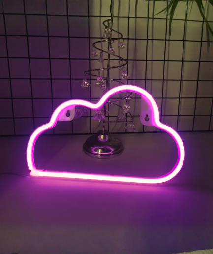 neón en la nube