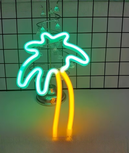 palmera de LED