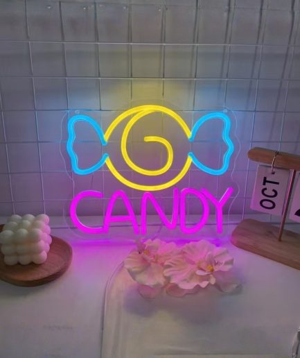 luces de neón para niños
