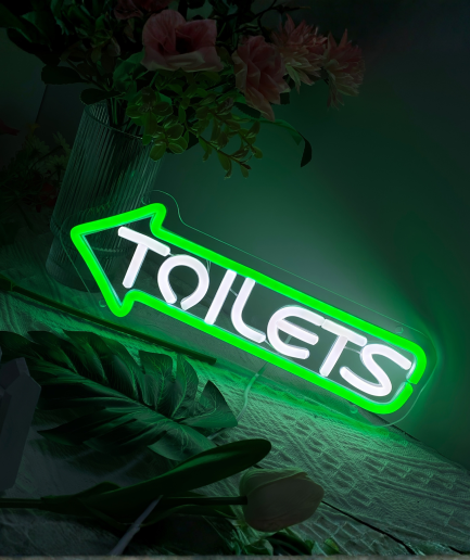 neón de baño