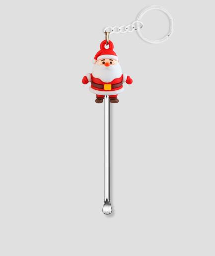 Cuchara para esnifar de Navidad