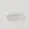 lege capsule maat 0 transparant