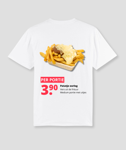 Camiseta «Patatje Oorlog»