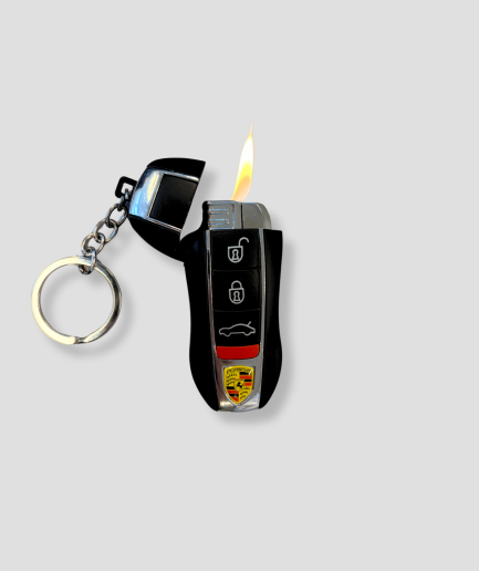 Encendedor con forma de llave de coche Porsche