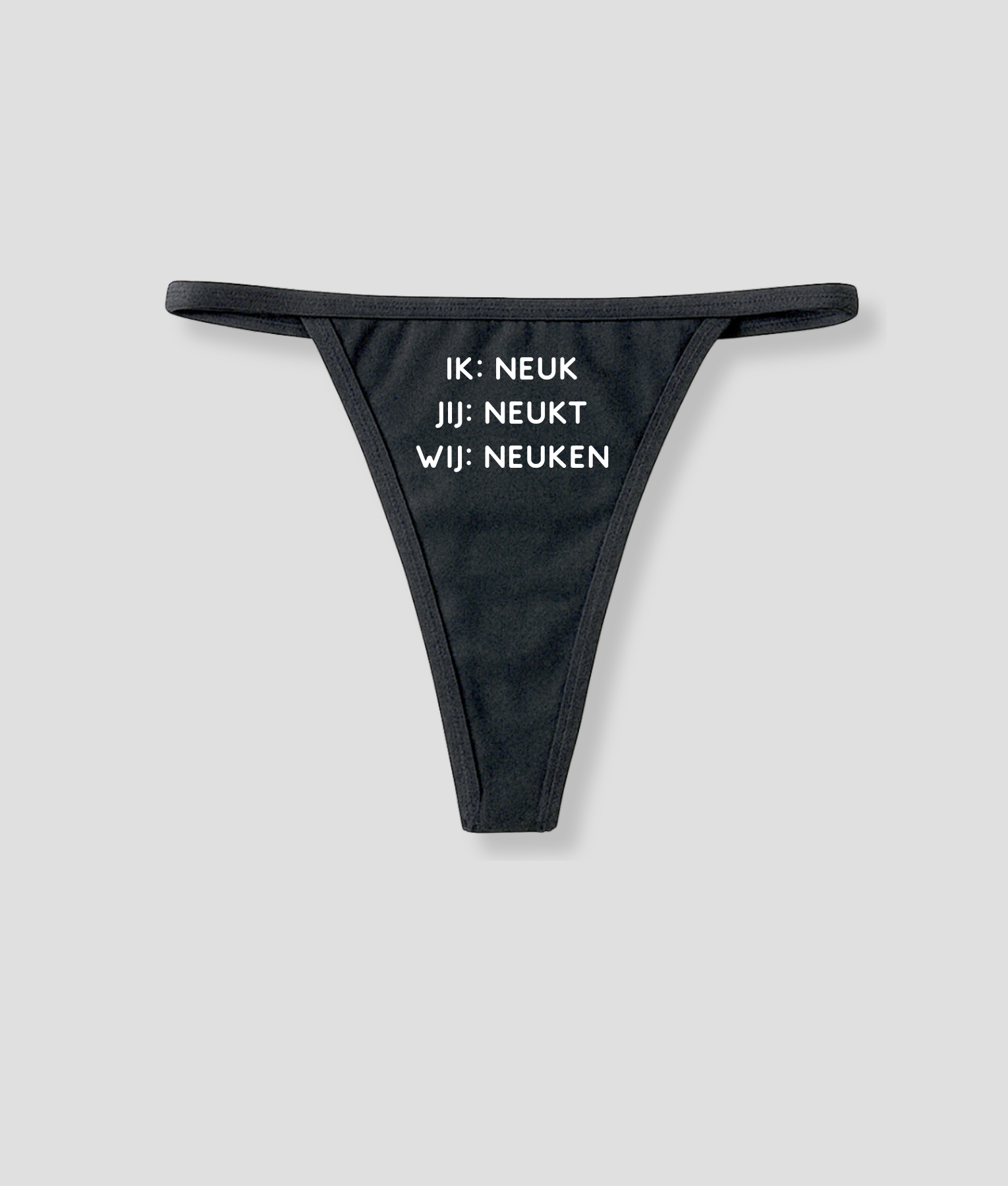 string meiden grappig