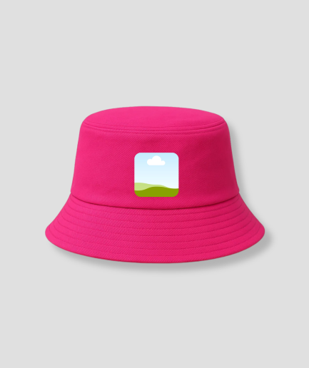 Sombrero de pescador rosa oscuro (foto propia)