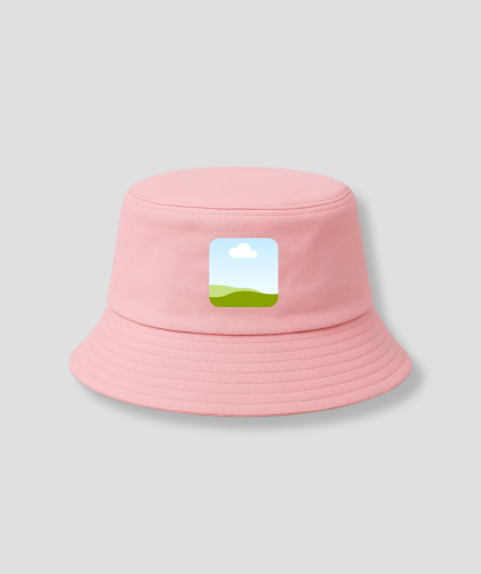 sombrero de pescador rosa, foto propia