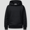 Zwarte hoodie - voorkant - festival kleding
