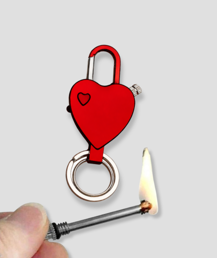 El corazón en llamas