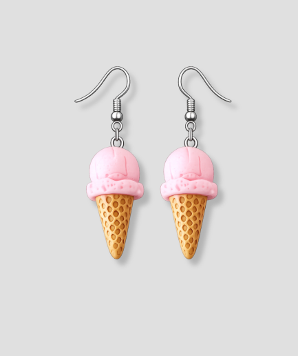 Helado de fresa