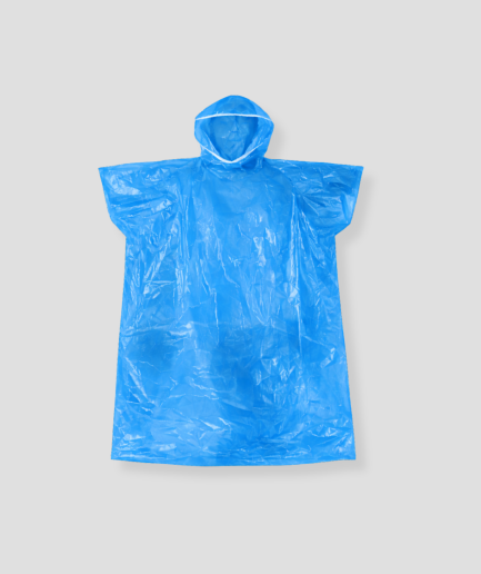 poncho de glicinia