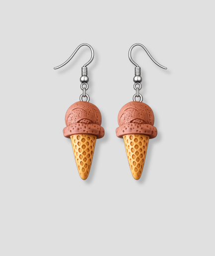 Helado de chocolate