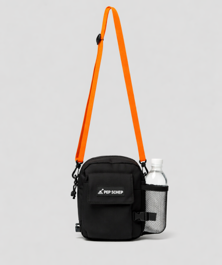 Bolsa para botellas con banda naranja «Secret Drank»
