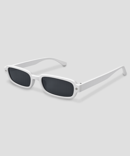 Gafas de cristal negro de estilo rave