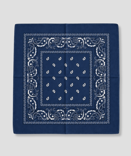Pañuelo azul oscuro