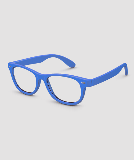 Gafas de fiesta azules
