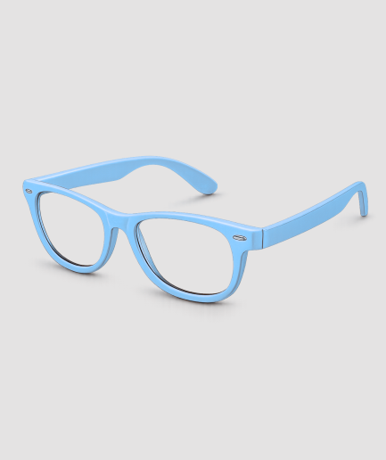 Gafas de fiesta cian