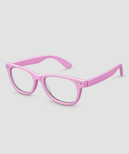 Gafas de fiesta rosas