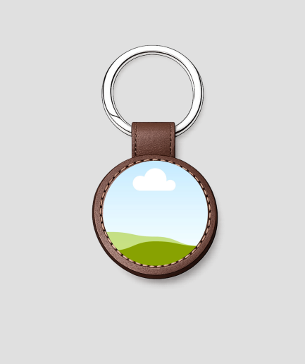Eigen foto ronde hanger