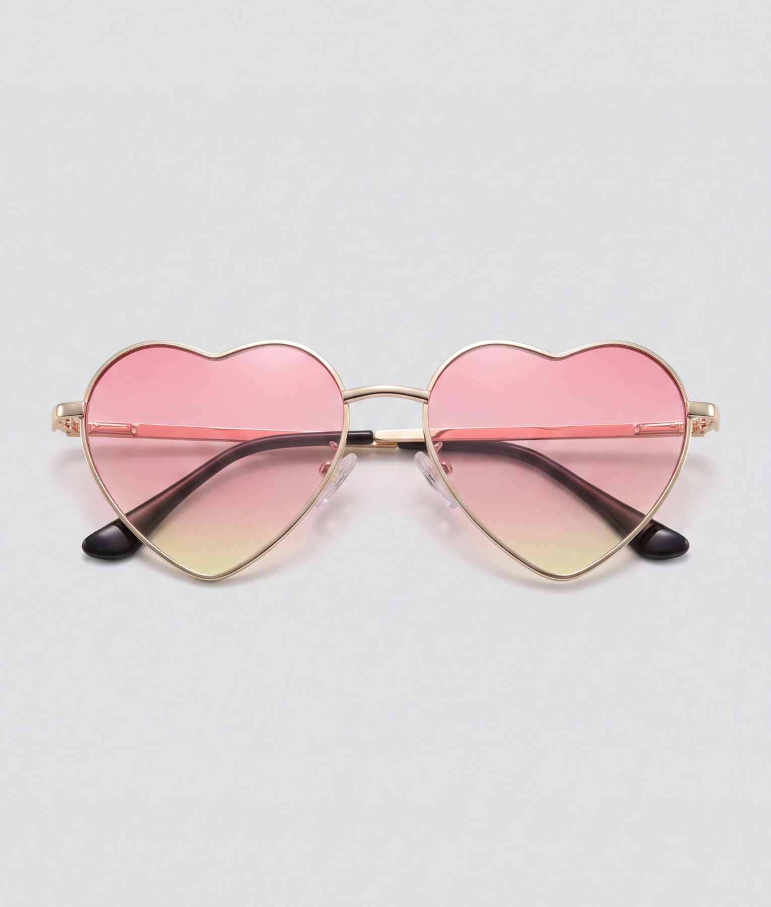 Indian heart, bril met geel en roze glazen