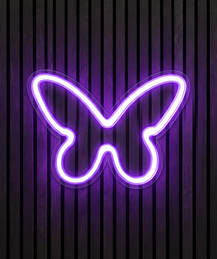Iluminación de neón «Butterfly»