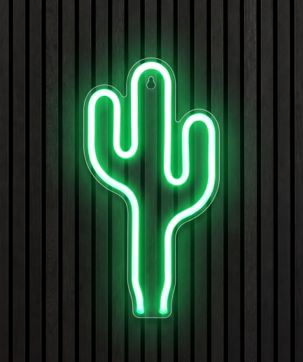 Iluminación de neón «Cactus Neon»