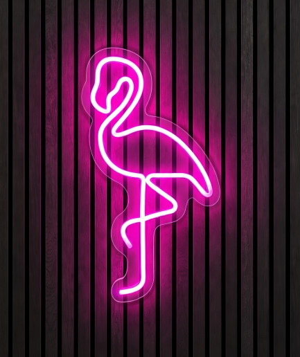 Iluminación de neón «Flamingo»